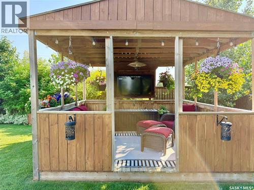301 Rosher Street, Colonsay, SK - Outdoor With Deck Patio Veranda With Exterior