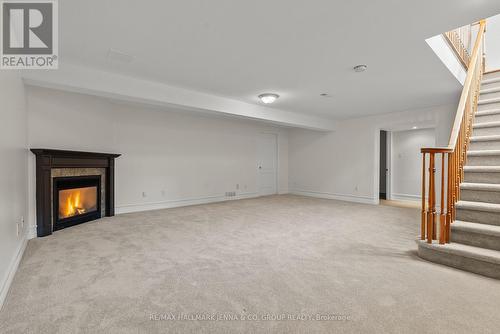 110 Heathercrest Private, Ottawa, ON - Indoor With Fireplace