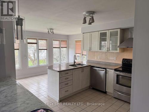 208 Anastasia Terrace, Mississauga, ON - Indoor Photo Showing Kitchen With Double Sink