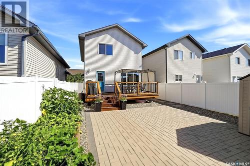 3326 Green Moss Lane, Regina, SK - Outdoor With Deck Patio Veranda With Exterior