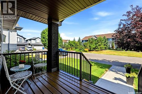 3326 Green Moss Lane, Regina, SK - Outdoor With Deck Patio Veranda With Exterior