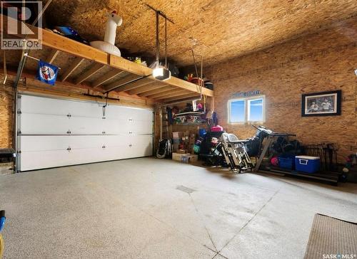 30 Shore Acres Drive, Last Mountain Lake, SK - Indoor Photo Showing Garage