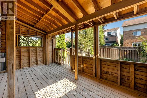 321 Sparrow Circle, Pickering, ON - Outdoor With Deck Patio Veranda With Exterior