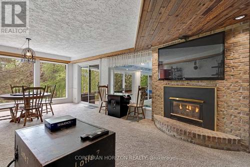 565 Fountain Street S, Cambridge, ON - Indoor Photo Showing Living Room With Fireplace