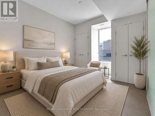2nd Bedroom virtually stage - 1504 - 101 Queen Street, Ottawa, ON - Indoor Photo Showing Bedroom