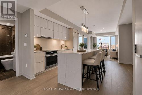 Kitchen / Eat-in Bar virtually stage - 1504 - 101 Queen Street, Ottawa, ON - Indoor