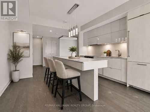 Kitchen / Eat-in Bar virtually stage - 1504 - 101 Queen Street, Ottawa, ON - Indoor Photo Showing Dining Room