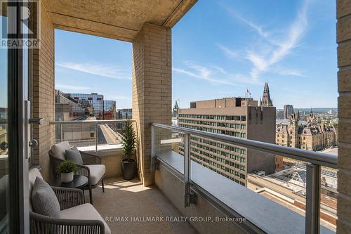 Balcony  virtually stage - 1504 - 101 Queen Street, Ottawa, ON - Outdoor With Balcony