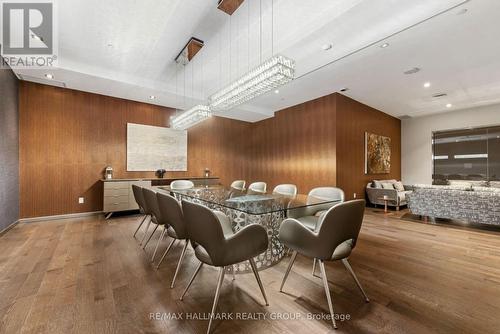 Private Lounge / Party & event room w kitchenette - 1504 - 101 Queen Street, Ottawa, ON - Indoor Photo Showing Dining Room