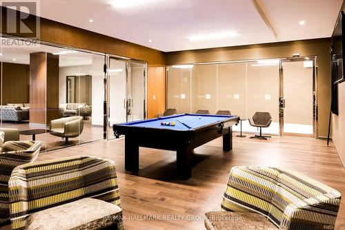 Games Room with Billiards Table - 1504 - 101 Queen Street, Ottawa, ON - Indoor Photo Showing Other Room