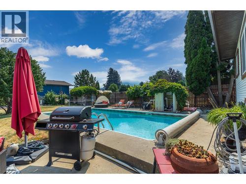 6415 Glendora Way, Coldstream, BC - Outdoor With In Ground Pool