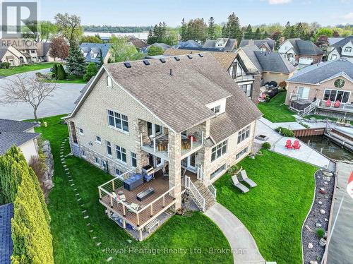 32 Edgewater Drive, Brighton, ON - Outdoor With Body Of Water With Deck Patio Veranda