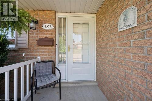 187 Westchester Drive, Kitchener, ON - Outdoor With Exterior