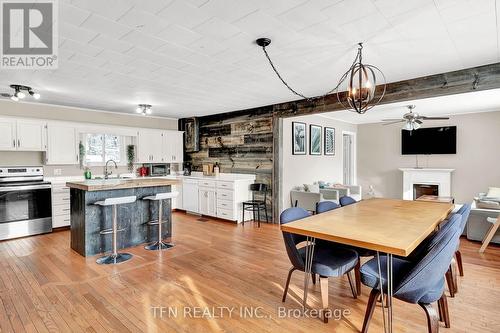322 Concession Road W, Tiny, ON - Indoor With Fireplace