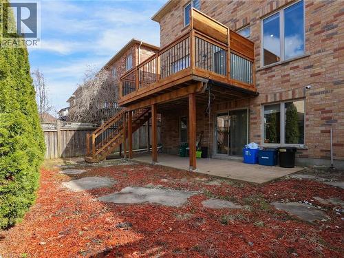 584 Pinery Trail, Waterloo, ON - Outdoor With Deck Patio Veranda