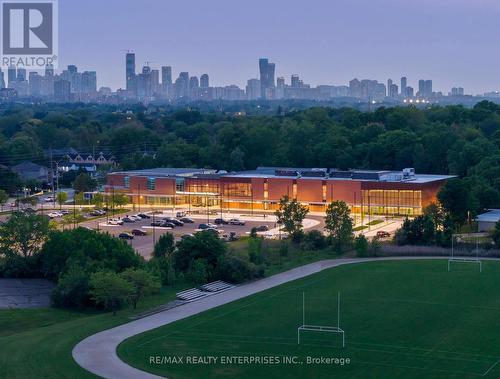 Cawthra and QEW is this amazing Rec Centre - 1571 Muir Road, Mississauga, ON - Outdoor With Deck Patio Veranda