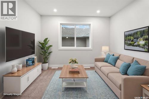 2921 Green Turtle Road, Regina, SK - Indoor Photo Showing Living Room