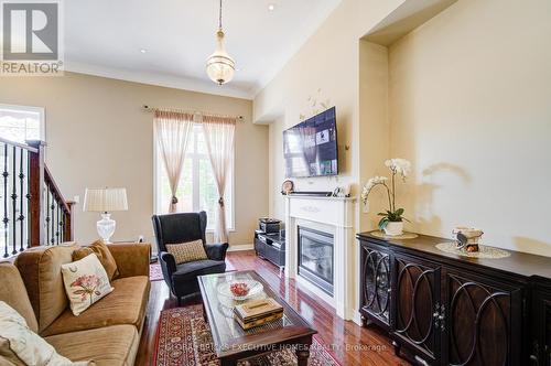 3885 Eglinton Avenue, Mississauga, ON - Indoor Photo Showing Living Room With Fireplace