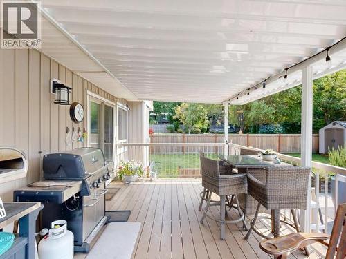7066 Qualicum Way, Powell River, BC - Outdoor With Deck Patio Veranda With Exterior