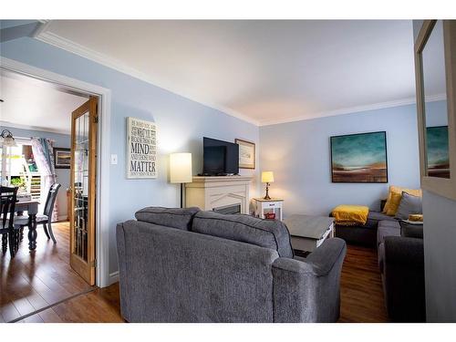 21 Bragg Crescent, Mount Pearl, NL - Indoor Photo Showing Living Room With Fireplace