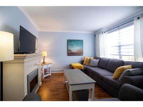 21 Bragg Crescent, Mount Pearl, NL - Indoor Photo Showing Living Room With Fireplace