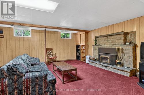 335 Douro 3Rd Line, Douro-Dummer, ON - Indoor Photo Showing Other Room With Fireplace
