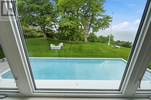 284 Elgin Avenue W, Goderich (Goderich (Town)), ON - Outdoor With Above Ground Pool