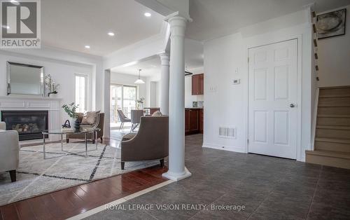 2 Laprade Square, Clarington, ON - Indoor With Fireplace