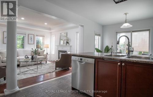 2 Laprade Square, Clarington, ON - Indoor Photo Showing Kitchen With Double Sink