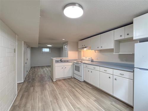 Mother-in-law Suite - 534 20Th Street, Brandon, MB - Indoor Photo Showing Kitchen With Double Sink