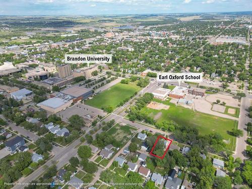 Right across the street form Earl Oxford School and just a few blocks from Brandon University - 534 20Th Street, Brandon, MB -  With View