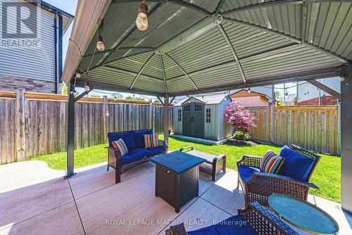 32 Dulgaren Street, Hamilton, ON - Outdoor With Deck Patio Veranda With Exterior