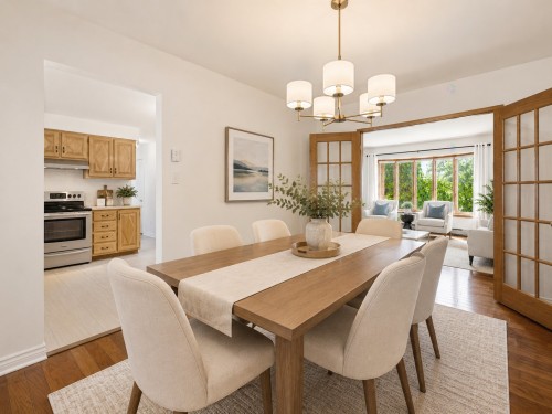 Salle à manger - 11 Rue Hans-Selye, Kirkland, QC - Indoor Photo Showing Dining Room