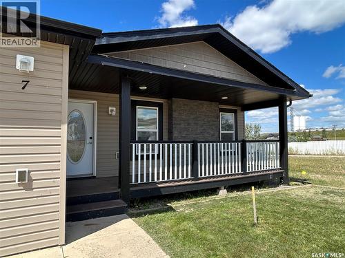7 2004 Alice Road, Estevan, SK - Outdoor With Deck Patio Veranda With Exterior