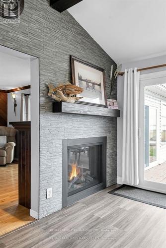 6576 Tree Haven Road, South Glengarry, ON - Indoor Photo Showing Living Room With Fireplace