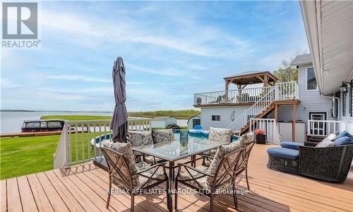6576 Tree Haven Road, South Glengarry, ON - Outdoor With Body Of Water With Deck Patio Veranda With Exterior