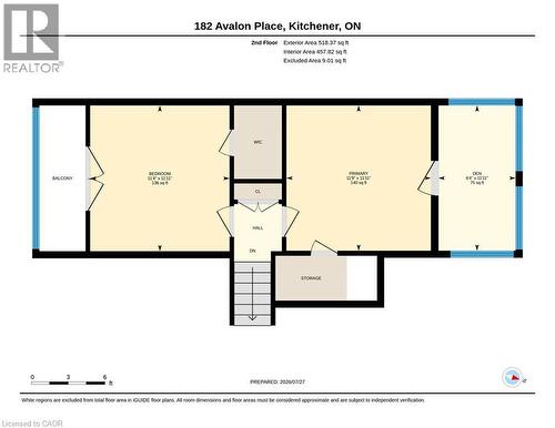 Floor plan - 182 Avalon Place, Kitchener, ON - Other
