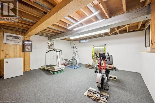 88 Manor Drive, Kitchener, ON - Indoor Photo Showing Gym Room