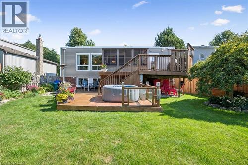 88 Manor Drive, Kitchener, ON - Outdoor With Deck Patio Veranda