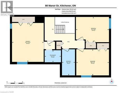 Floor plan - 88 Manor Drive, Kitchener, ON - Other