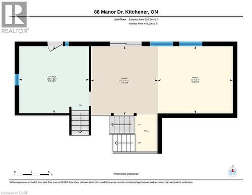 Floor plan - 88 Manor Drive, Kitchener, ON - Other