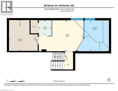 Floor plan - 88 Manor Drive, Kitchener, ON - Other