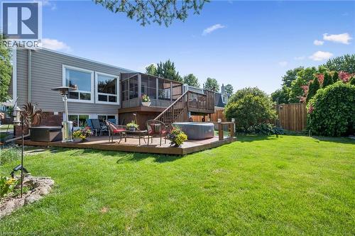 88 Manor Drive, Kitchener, ON - Outdoor With Deck Patio Veranda