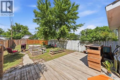 611 J Avenue S, Saskatoon, SK - Outdoor With Deck Patio Veranda