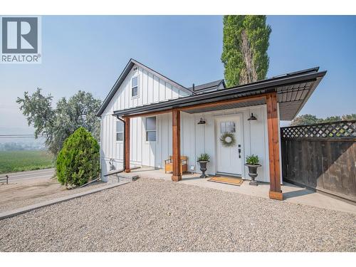 Main Entry - 9211 6 Highway, Coldstream, BC - Outdoor With Exterior