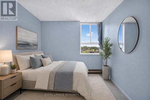 Previous photo virtually staged - 606 - 2000 Jasmine Crescent, Ottawa, ON - Indoor Photo Showing Bedroom