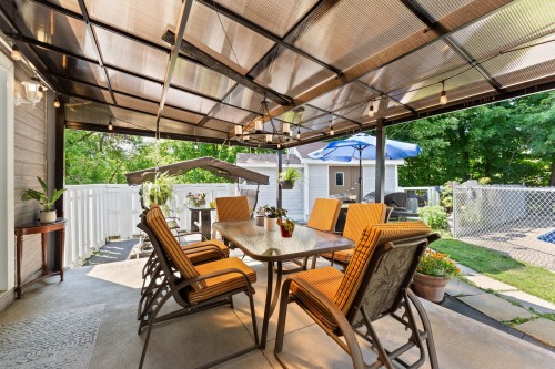 Terrasse - 1181 Rg St-Joseph, Sainte-Julienne, QC - Outdoor With Deck Patio Veranda With Exterior