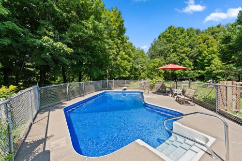 Piscine - 1181 Rg St-Joseph, Sainte-Julienne, QC - Outdoor With In Ground Pool With Backyard