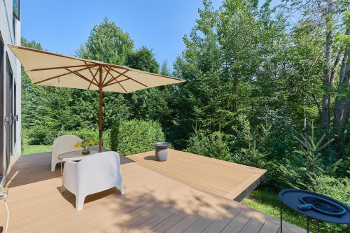 Terrasse - 43 Rg D'Ailleboust, Sainte-Béatrix, QC - Outdoor With Deck Patio Veranda