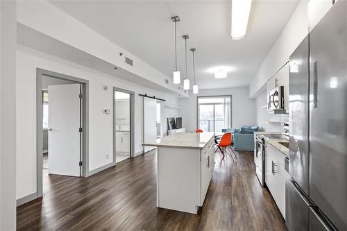 301-247 River Ave, Winnipeg, MB - Indoor Photo Showing Kitchen With Upgraded Kitchen